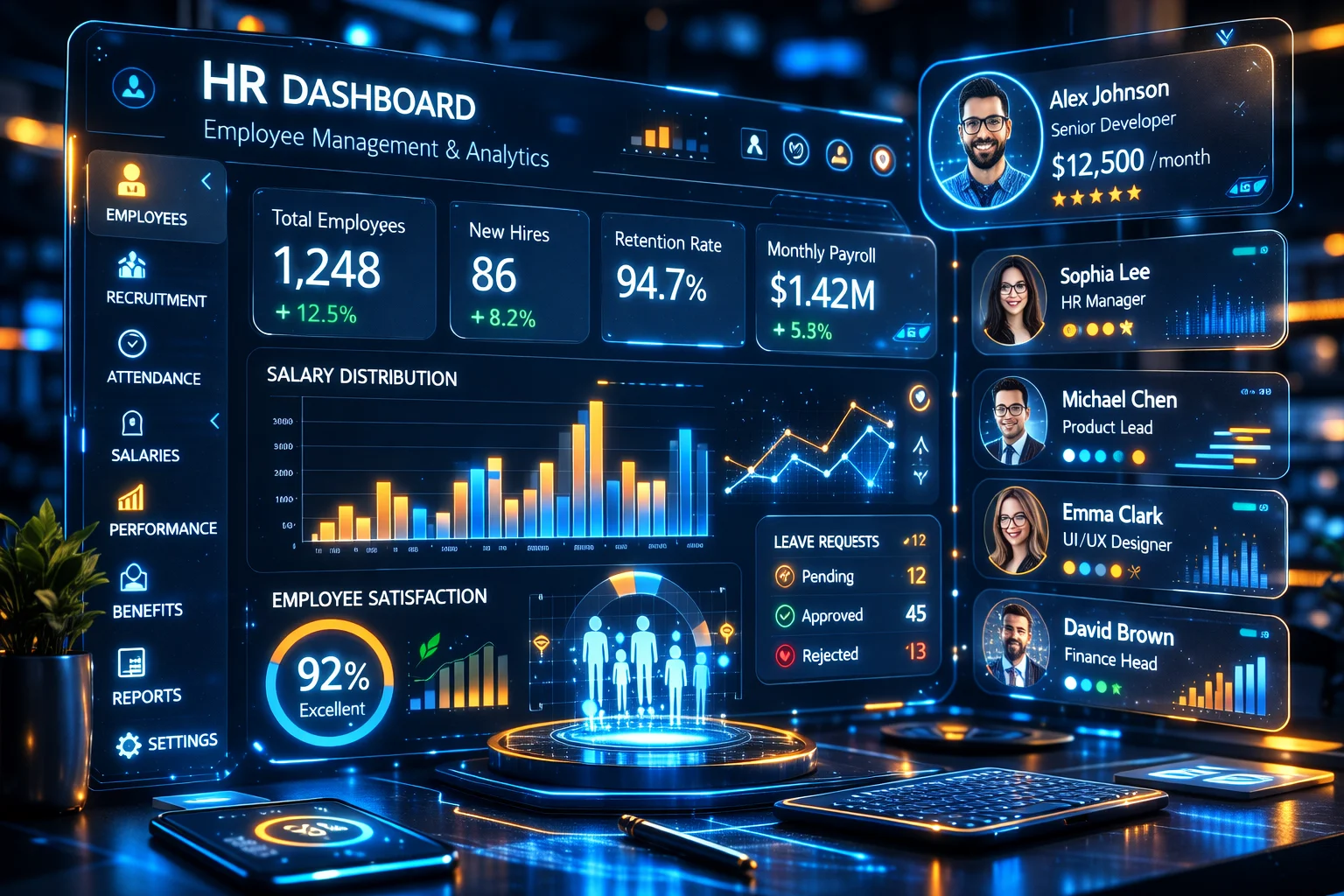 HR Dashboard Karyawan
